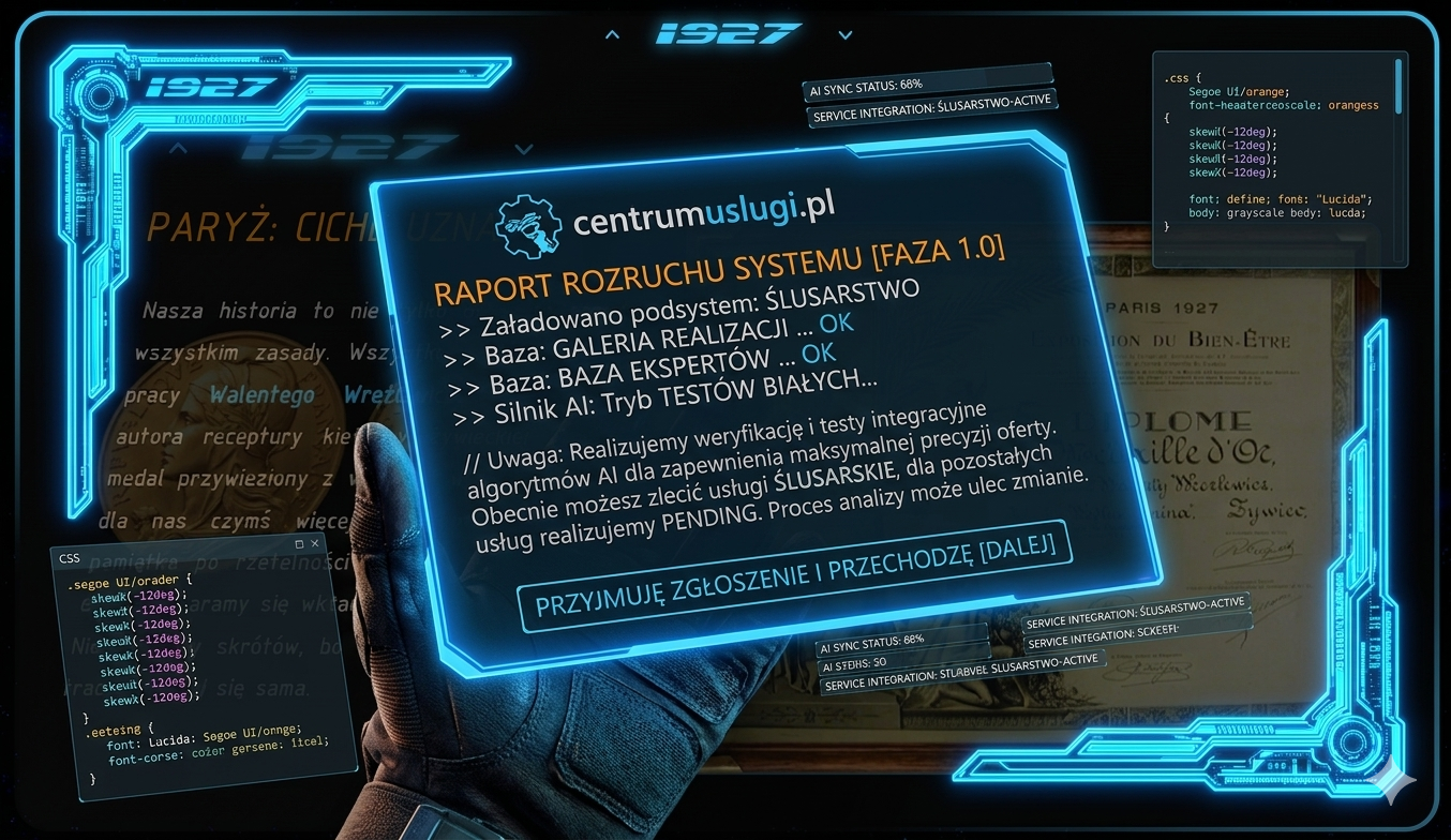 Wizualizacja systemu